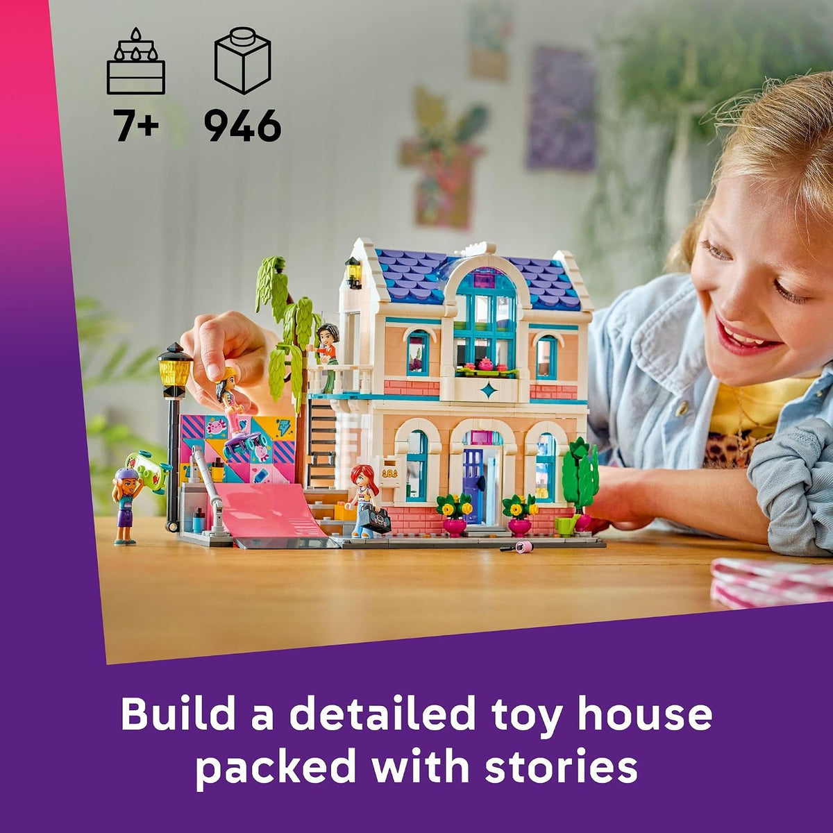LEGO Friends - Casa familiar de Liann 42687 | Juguetes de construcc...
