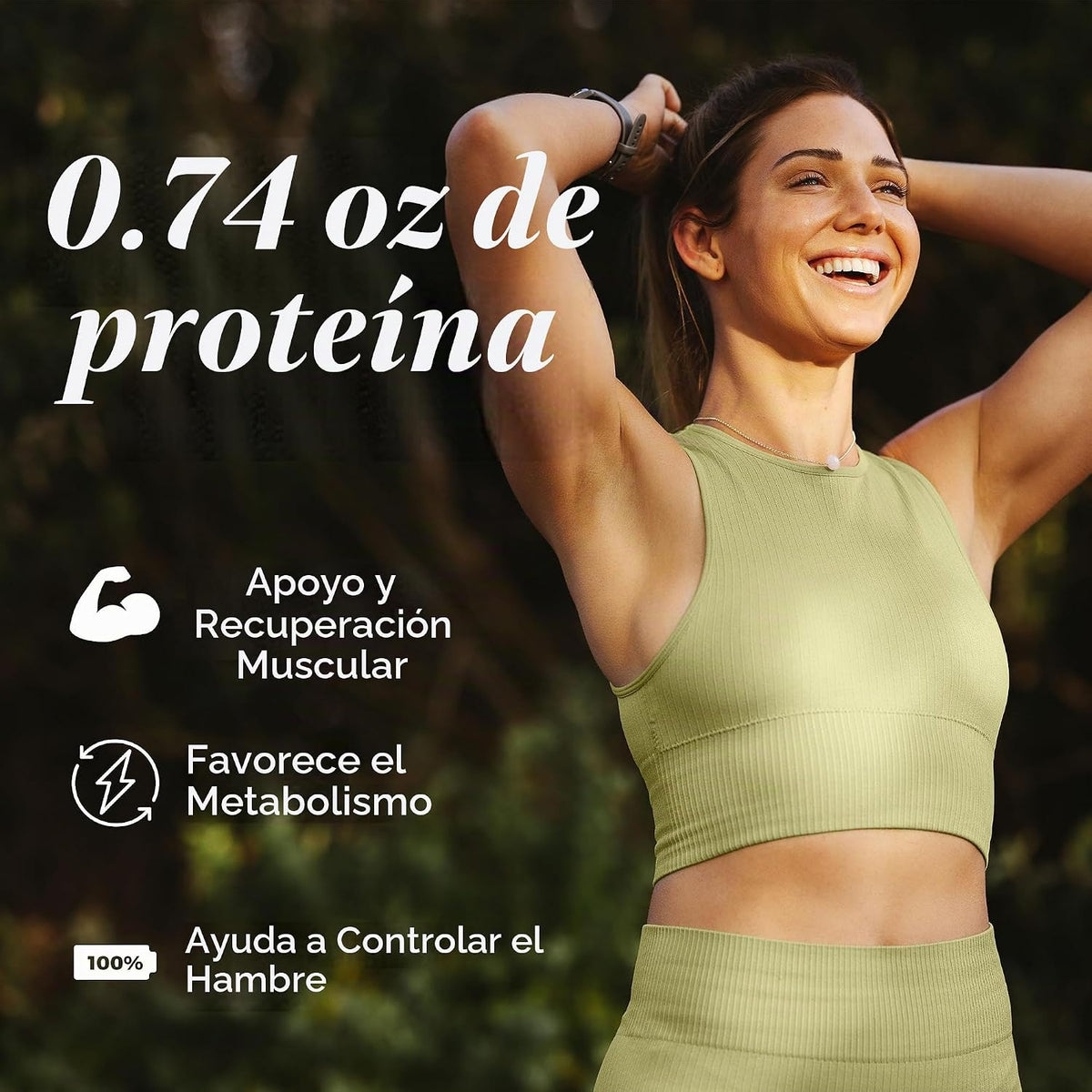Orgain Proteína en polvo orgánica a base de plantas, dulce de azúca...