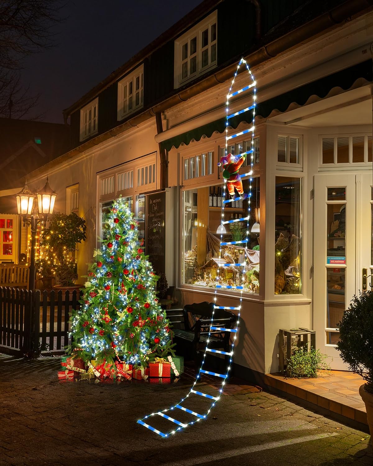Toodour Luces LED de Navidad, luces decorativas de Navidad de 10 pi...