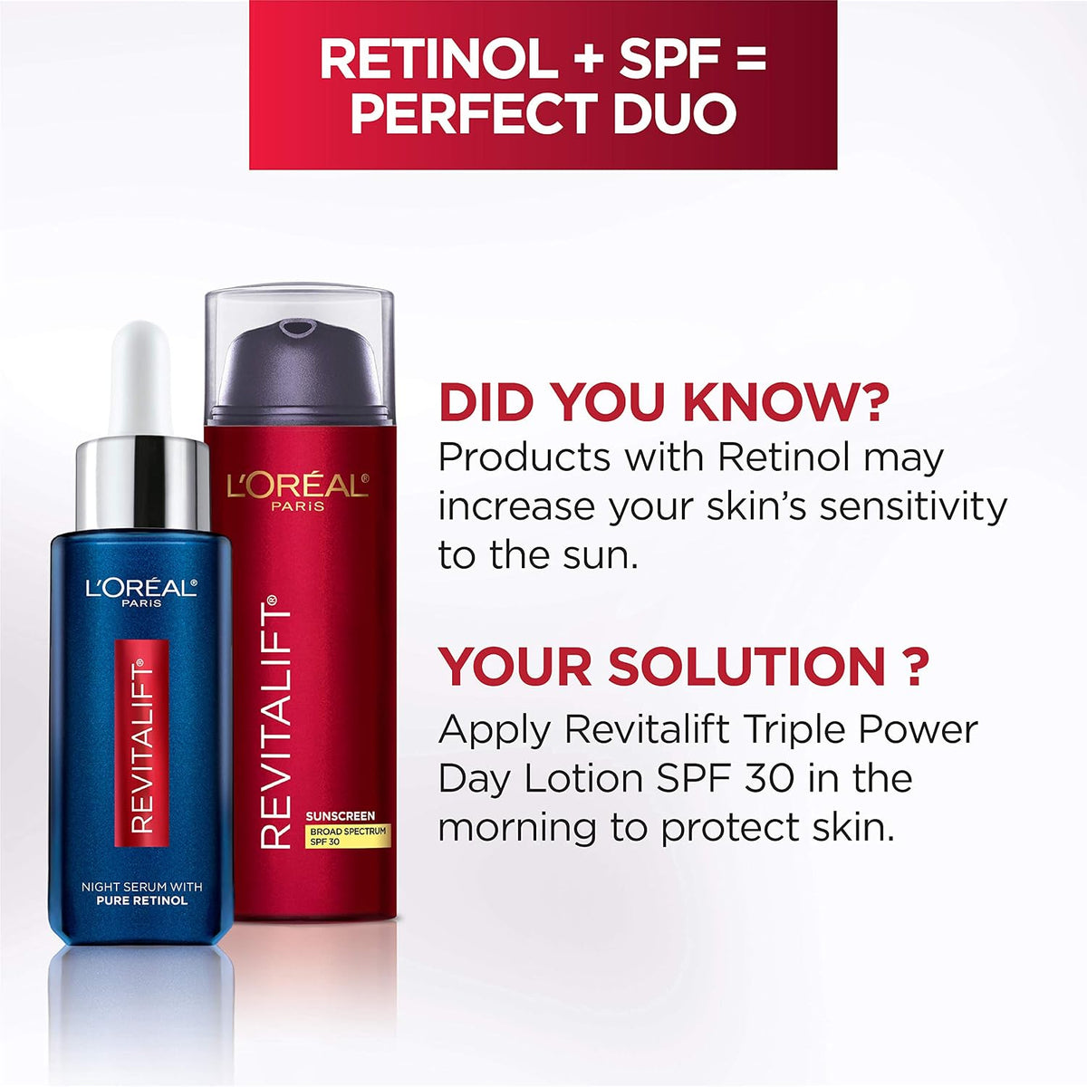 L'Oreal Paris Revitalift Triple Power Protector solar antienvej...