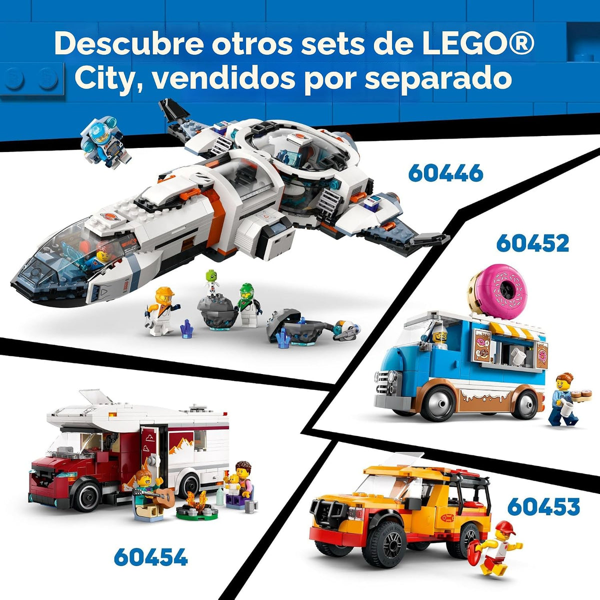 LEGO City Holiday Adventure Camper Van Juego de juguetes de constru...