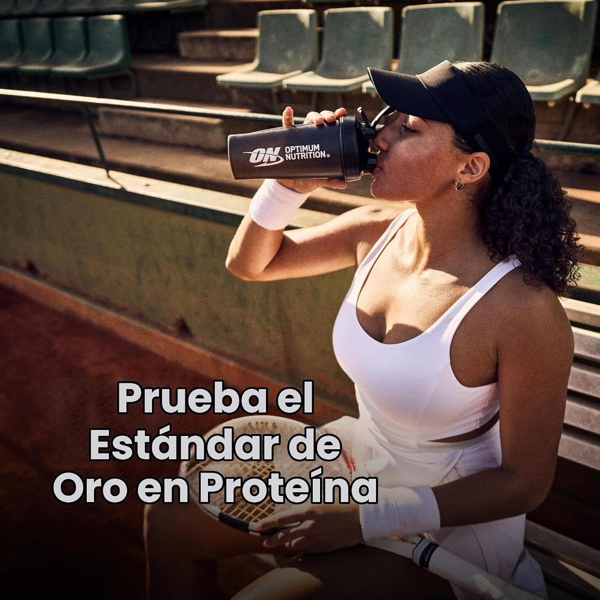 Optimum Nutrition Estándar dorado 100% Proteína de Suero de Leche e...