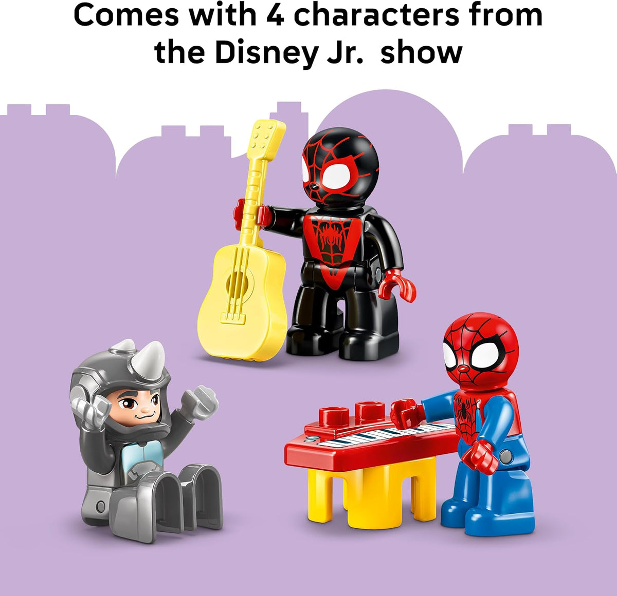 LEGO DUPLO Cuartel Web del Equipo Marvel Spidey 10464 | Juguetes de...