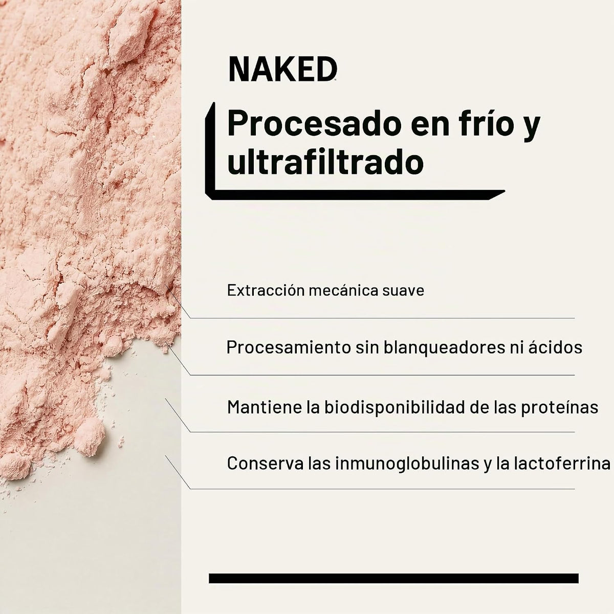 Proteína animal en polvo desnaturalizada, de animales alimentados c...