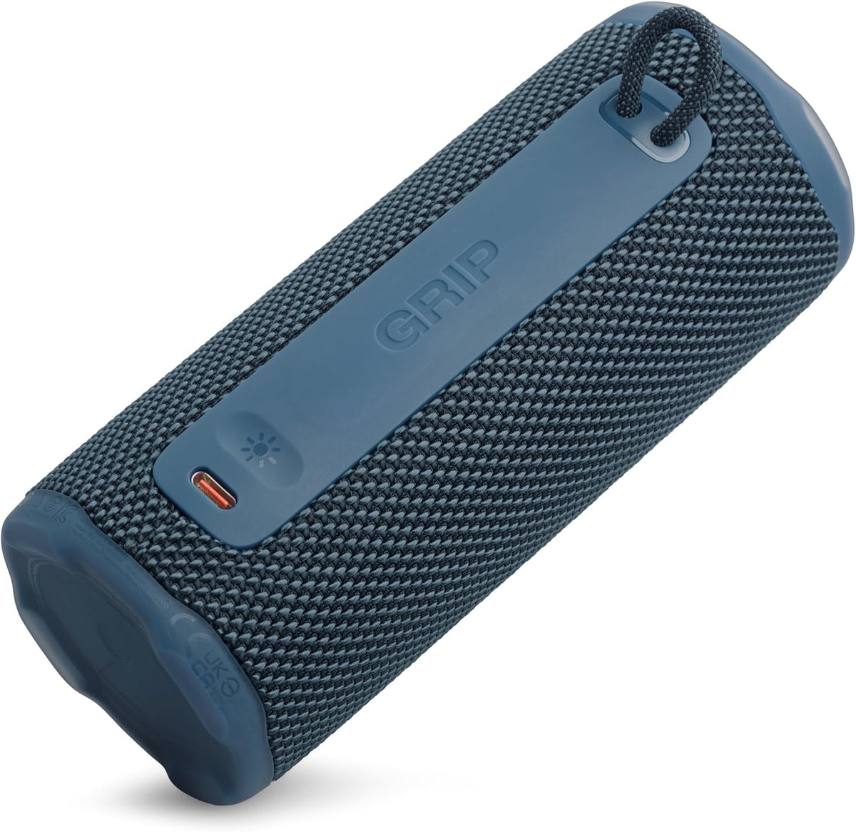 Altavoz Bluetooth portátil JBL Grip, resistente al agua, luz ambien...