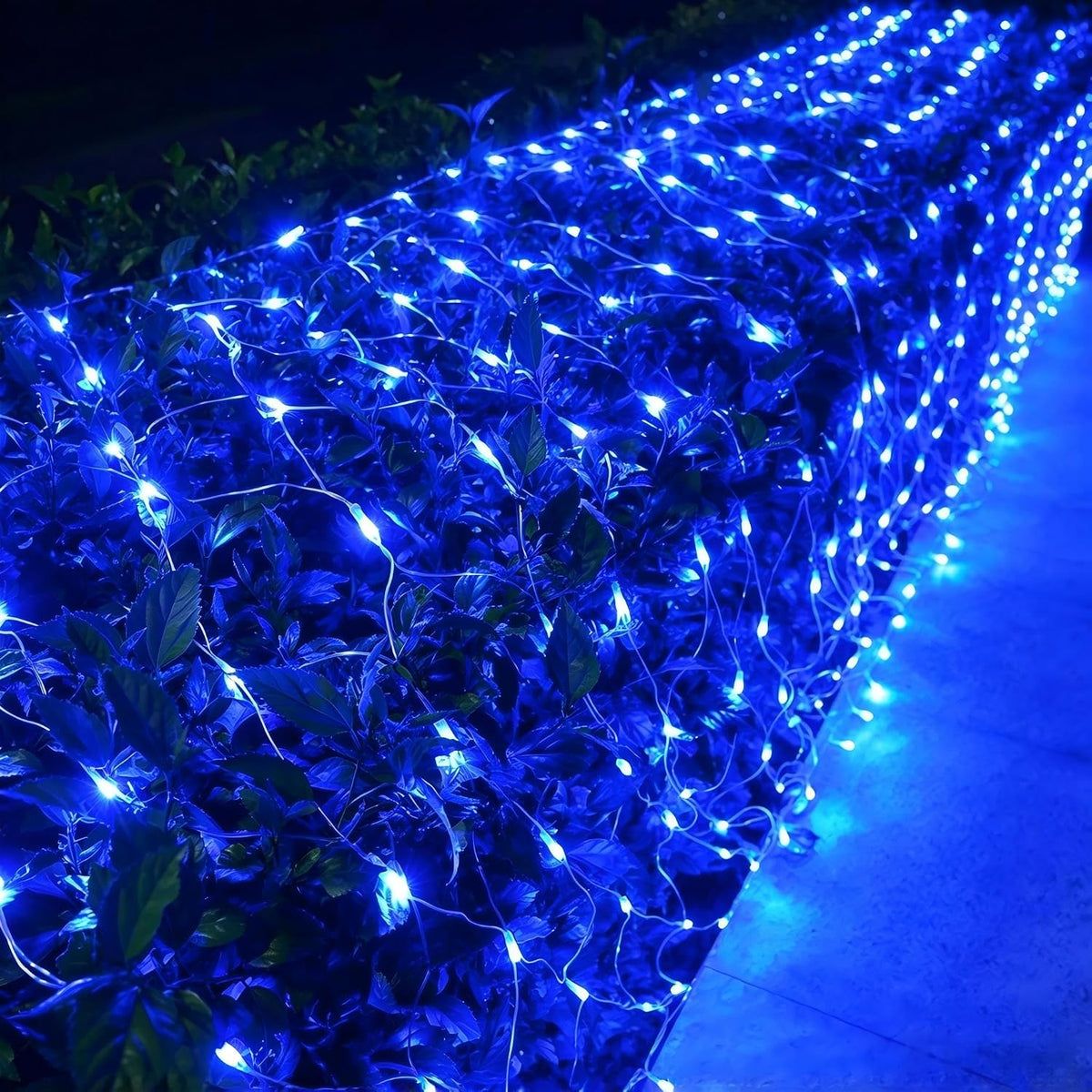 Joomer Paquete de 2 luces de red de Navidad de 12 pies x 5 pies | C...