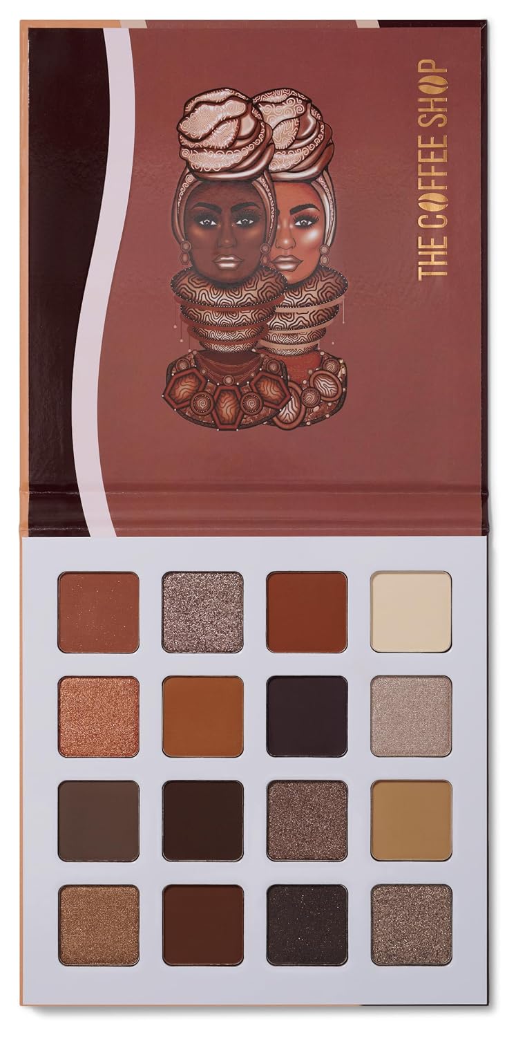 Paleta de sombras de ojos Juvia's Place Coffee Shop - 16 Pan Bu...