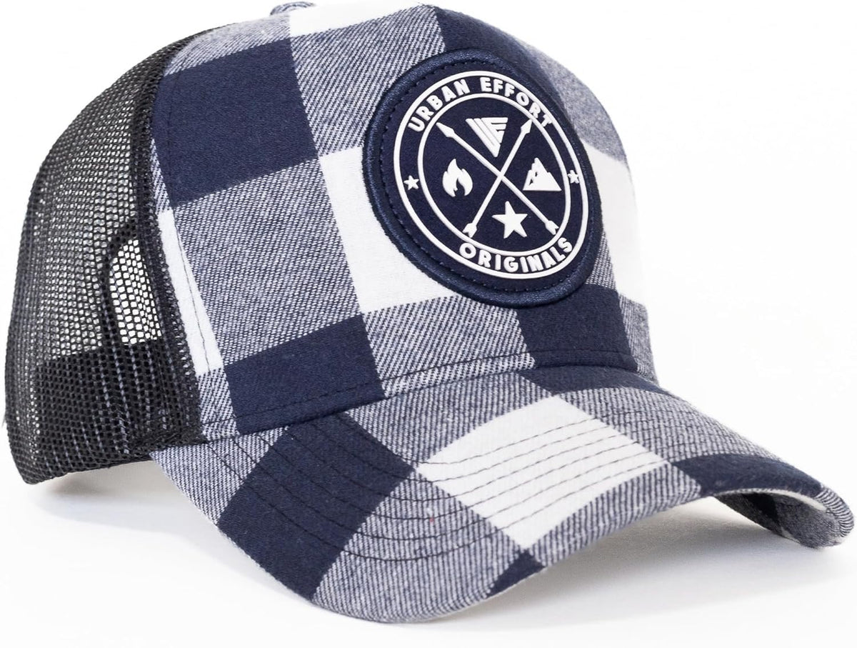 Urban Effort Trucker Hat para hombre – Gorra de béisbol con parte t...