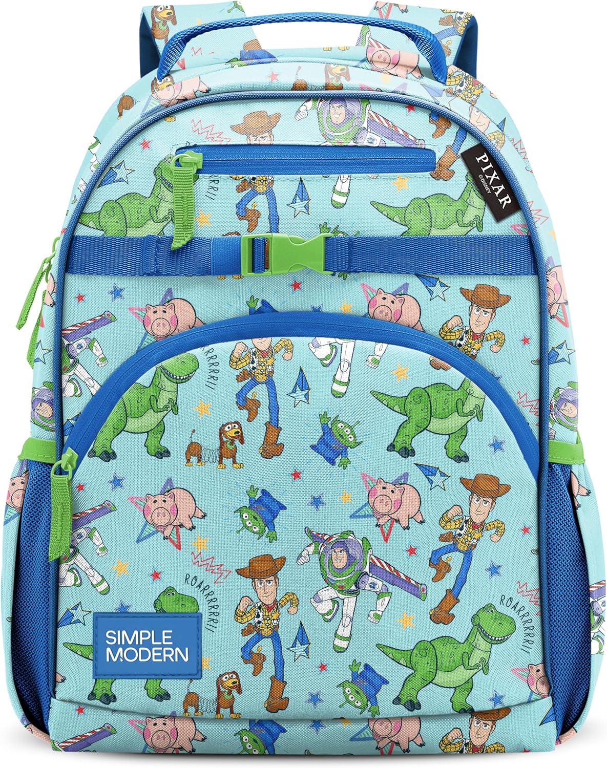Simple Modern Mochila para niños y niñas escolares, Disney: Buzz y...
