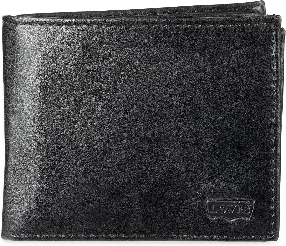 Levi's Billetera para hombre con RFID, de capacidad extra, delg...