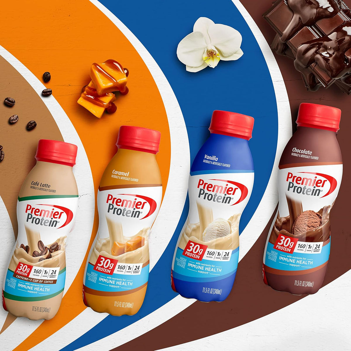 Premier Protein Batido de proteína de 1.06 oz, chocolate, 11.5 onza...