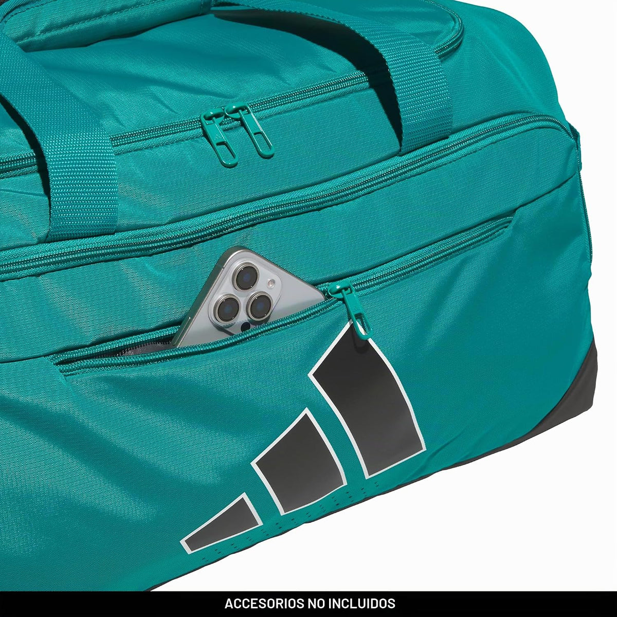 adidas Bolsa de lona Defender, EQT Verde\/Negro\/Medio 59L, Medium...