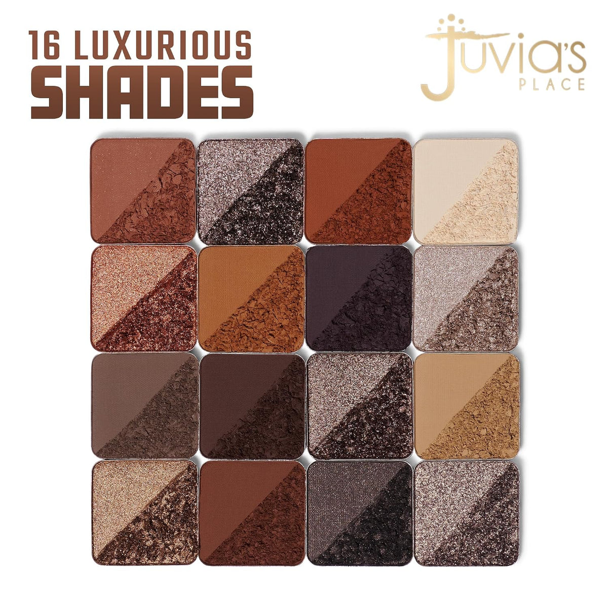 Paleta de sombras de ojos Juvia's Place Coffee Shop - 16 Pan Bu...