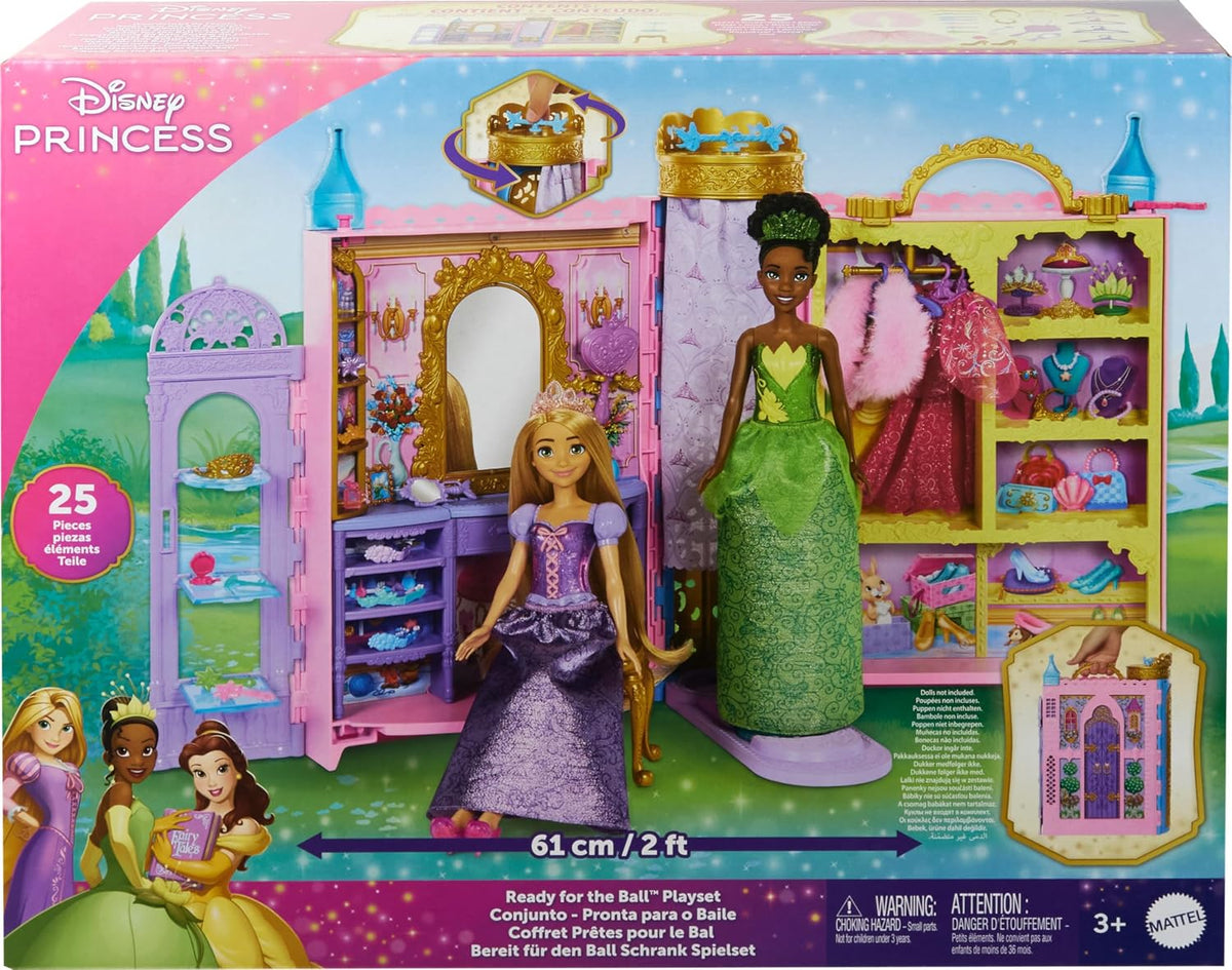 Mattel Disney Princess Ready for the Ball Closet Playset | Se abre...