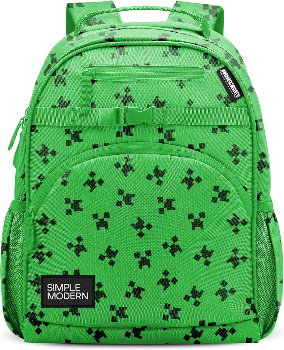 Simple Modern Mochila Minecraft para niñas, niños | 12L | Fletcher...