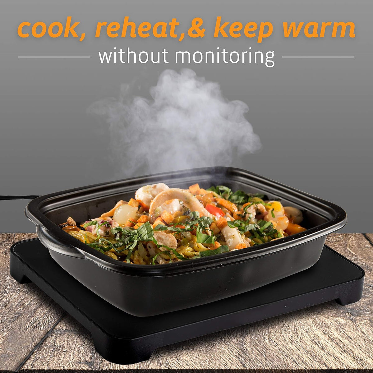 HOTLOGIC Mini Caja de Almuerzo Eléctrica Portátil con Contenedor de...