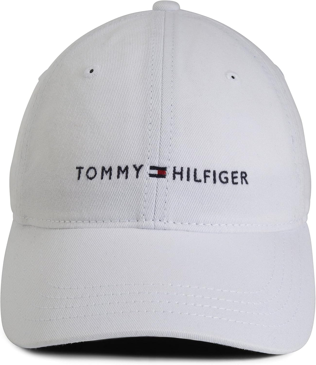 Tommy Hilfiger - Gorra de béisbol ajustable de algodón con logo par...
