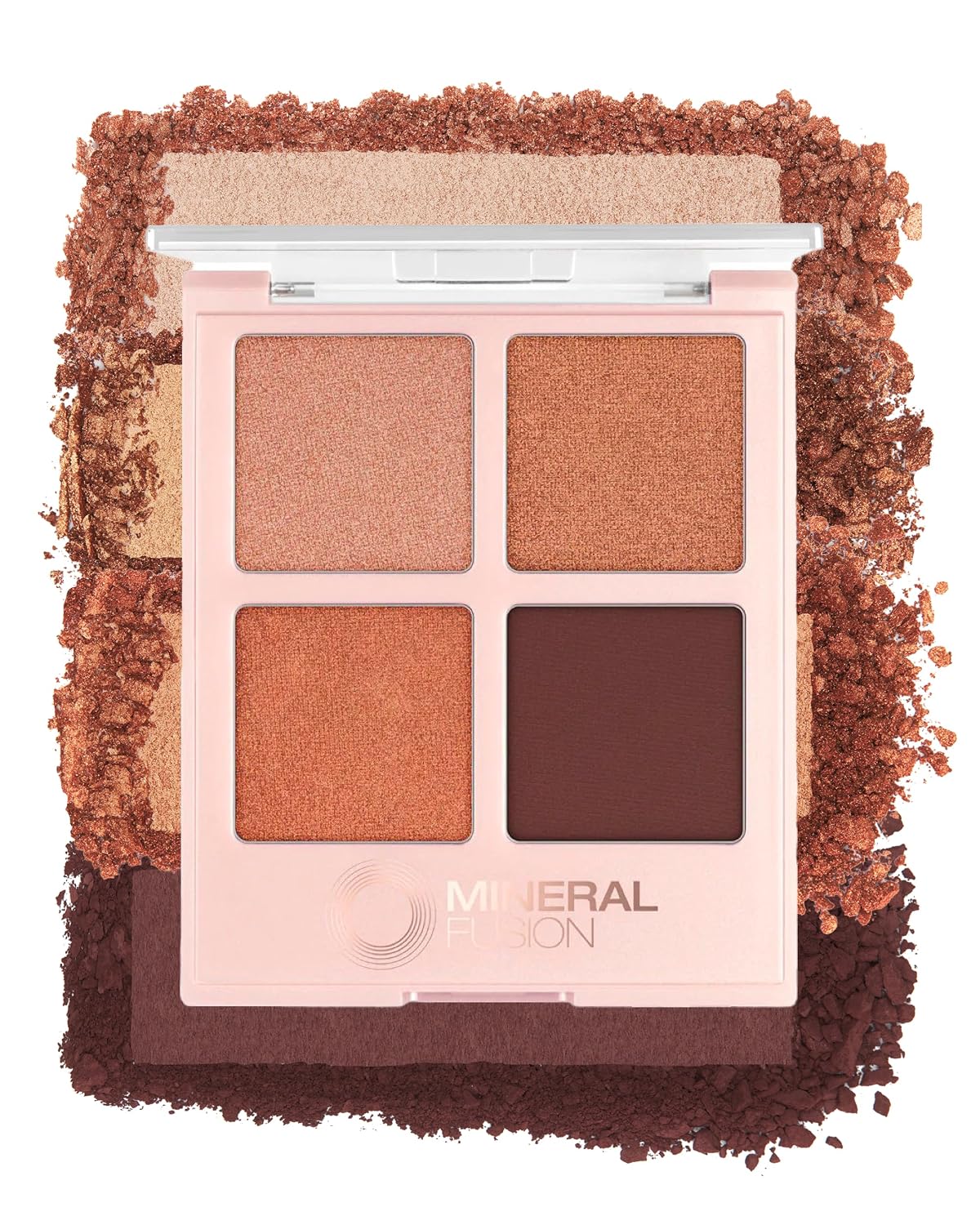 Mineral Fusion Paleta de sombras de ojos (Speakeasy) | Cuatro tonos...