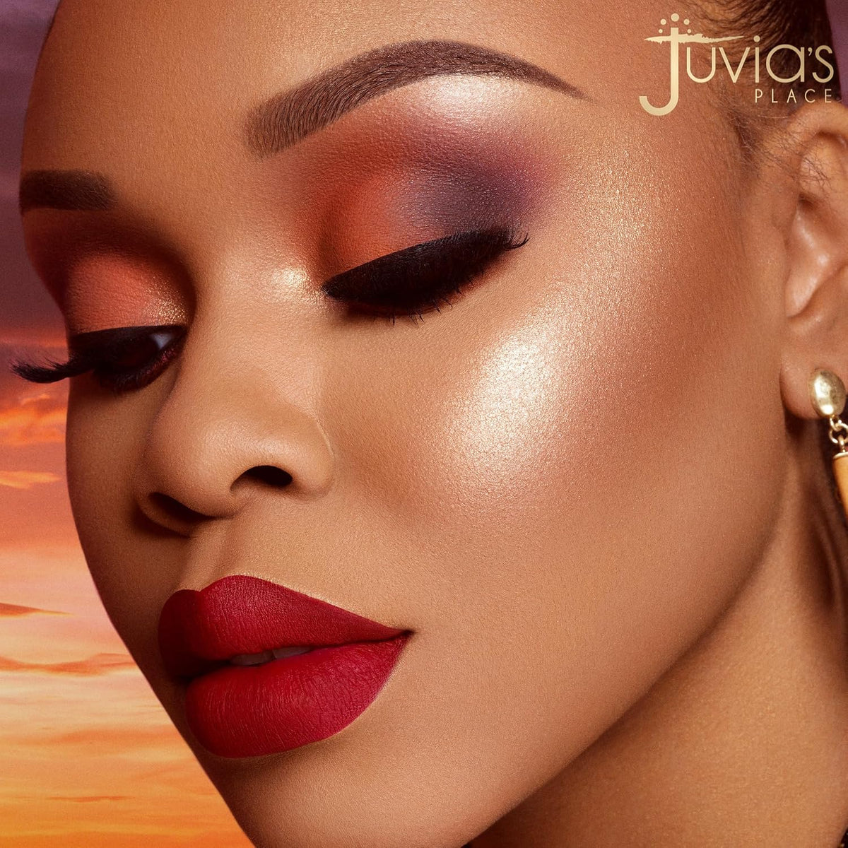 Juvia's Place The Warrior 2 Paleta de sombras de ojos 9 tonos p...