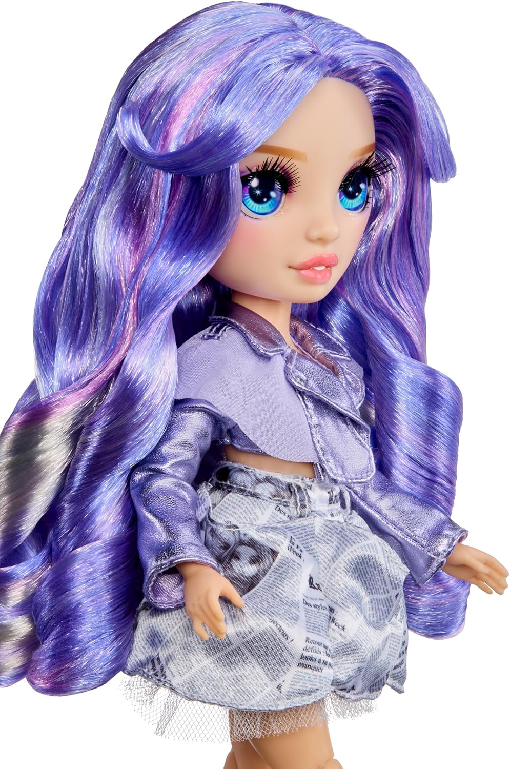 Rainbow High Pretty in Paris Fashion - Violet Willow (púrpura), muñ...