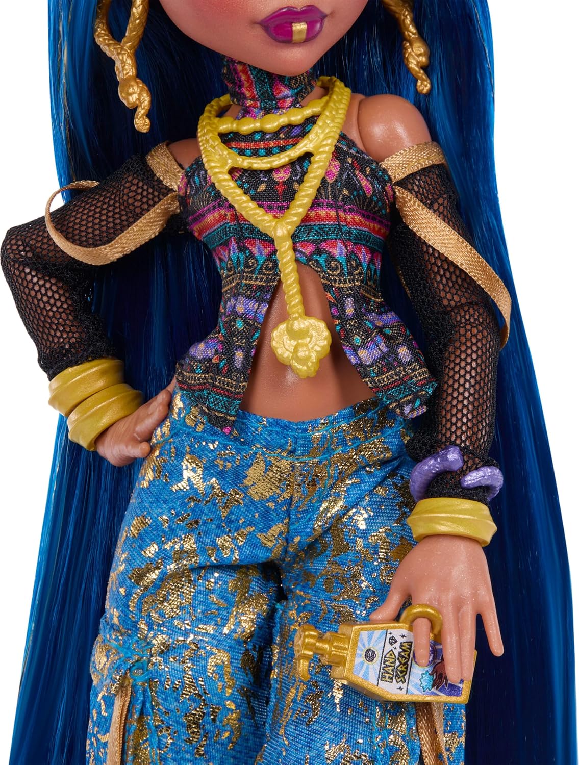Monster High Cleo De Nile Doll with Pet Cobra | Mummy in Crop Top y...