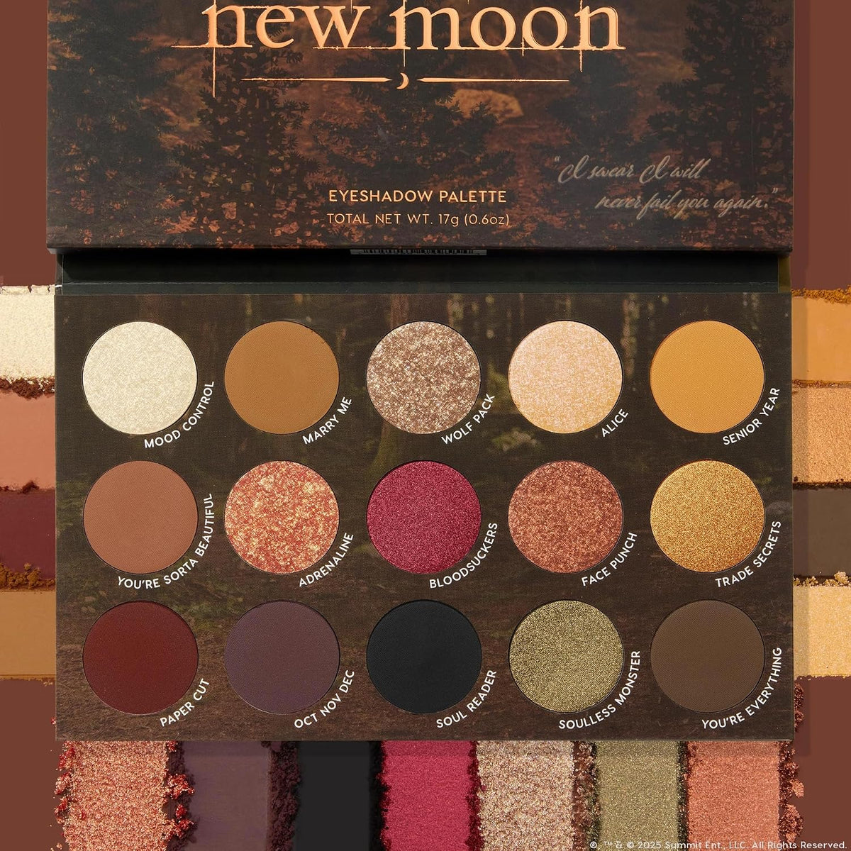 ColourPop x The Twilight Saga New Moon Paleta de sombra de ojos, 0....