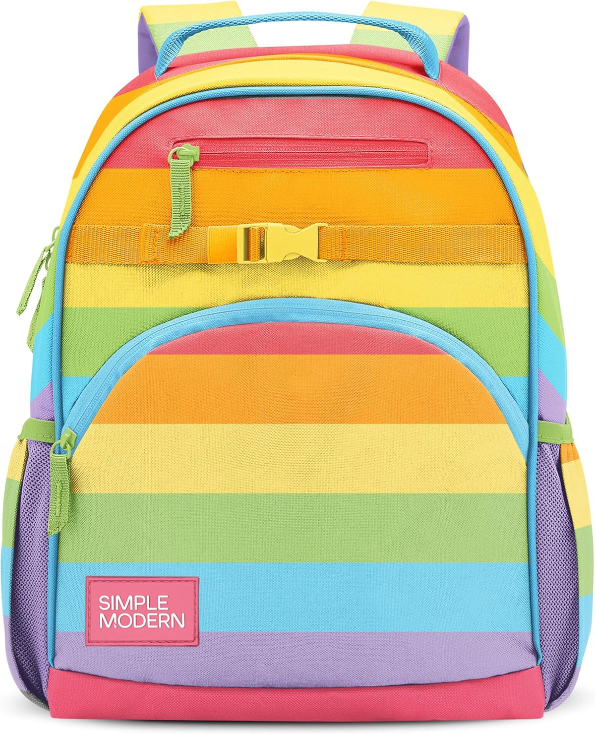 Simple Modern - Mochila infantil para escuela, niñas, niños, 12 lit...