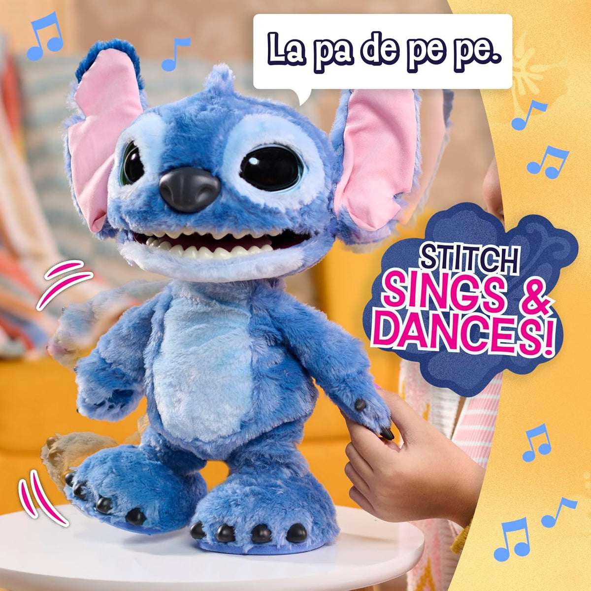 Disney Stitch Ultimate Stitch - Juguete de peluche interactivo de 1...