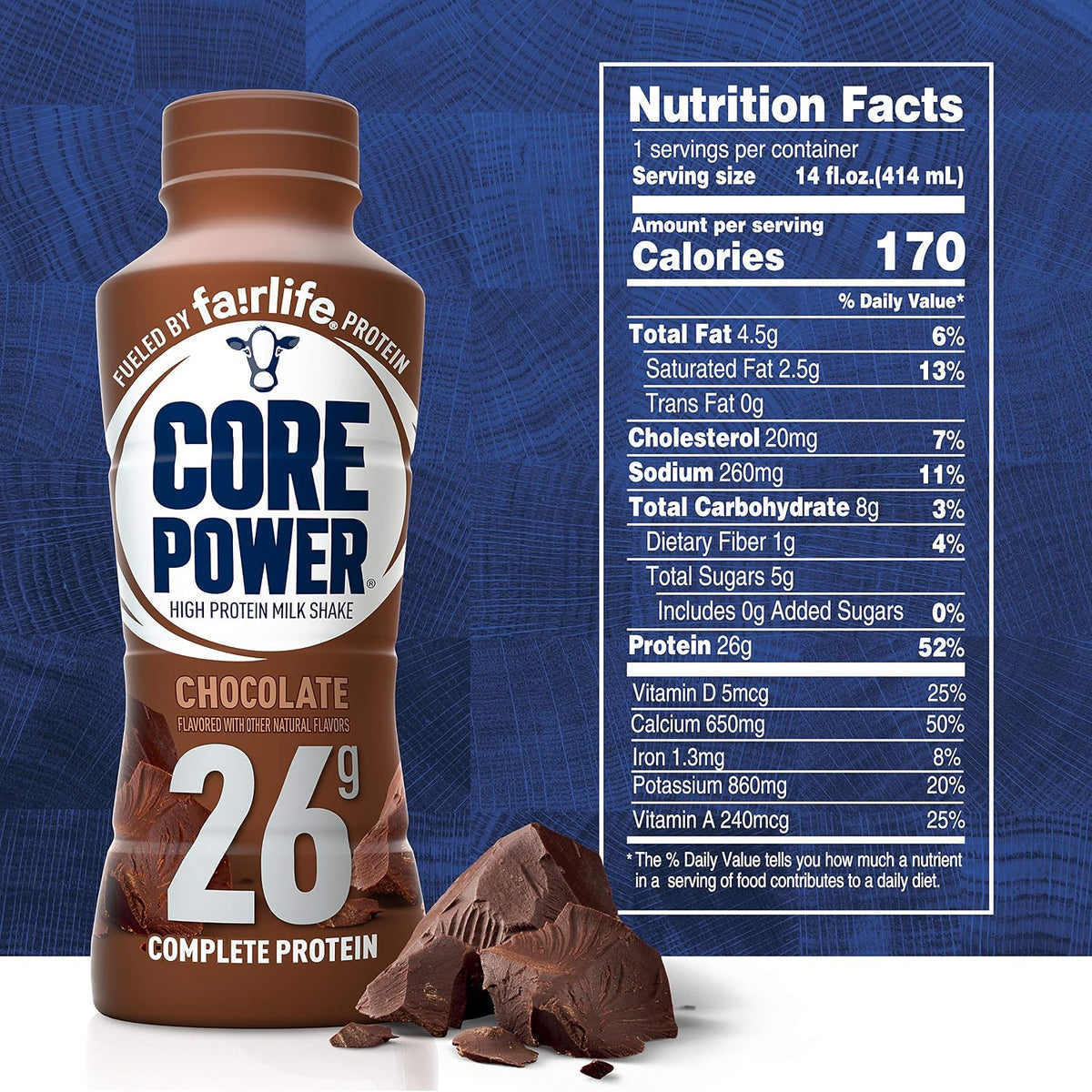 Fairlife Core Power - Batidos de leche de proteína de 0.92 oz, list...
