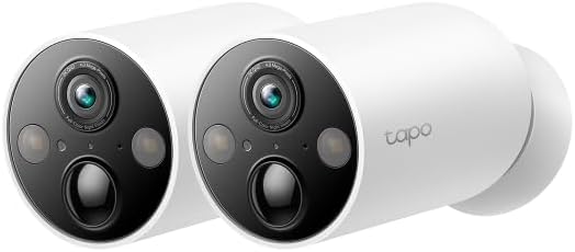 Tapo MagCam 2K+ Cámara de seguridad inalámbrica para exteriores, ba...