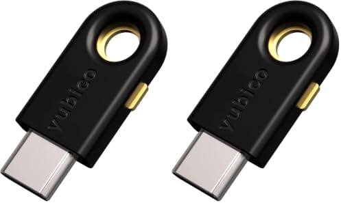 Yubico - YubiKey 5C - Clave de seguridad de autenticación multifact...