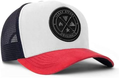 Urban Effort Trucker Hat para hombre – Gorra de béisbol con parte t...