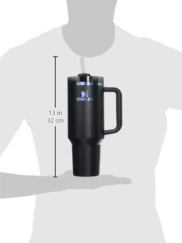 STANLEY Quencher H2.0 Flow State - Vaso de 40 onzas, color negro cr...