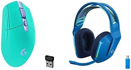 Logitech G305 Lightspeed Mouse Inalámbrico para Juegos + G733 Light...