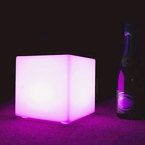 Cubo de luz LED recargable y impermeable, para interiores y exterio...