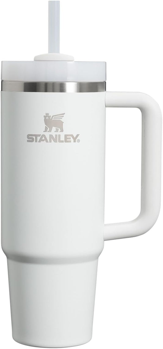 STANLEY Quencher H2.0 Vaso Térmico con Asa y Pajita 30 oz | Tapa Fl...