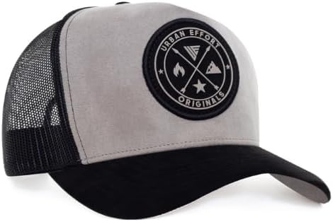 Urban Effort Trucker Hat para hombre – Gorra de béisbol con parte t...