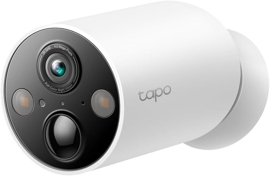 Tapo MagCam 2K+ Cámara de seguridad inalámbrica para exteriores, al...