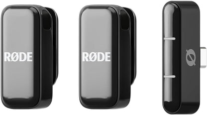 RØDE Wireless Micro - Micrófono inalámbrico compacto, dos micrófono...