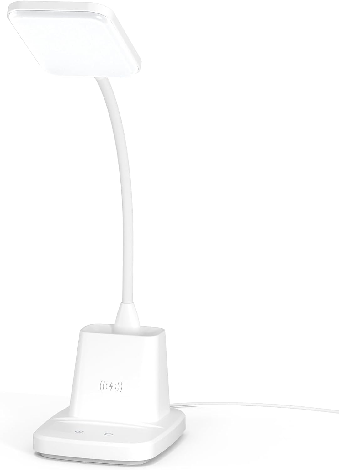 Lámpara de escritorio LED de carga inalámbrica mejorada de 10 W con...