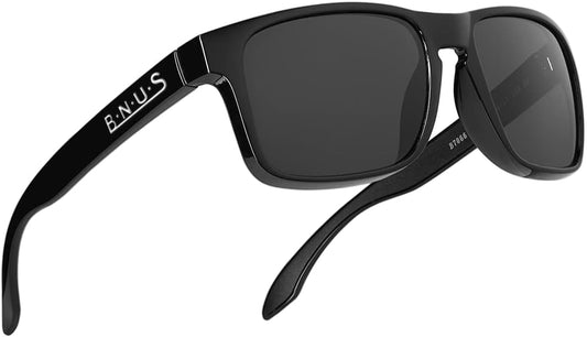 BNUS Corning Gafas de sol con lentes de vidrio para hombres y mujer...