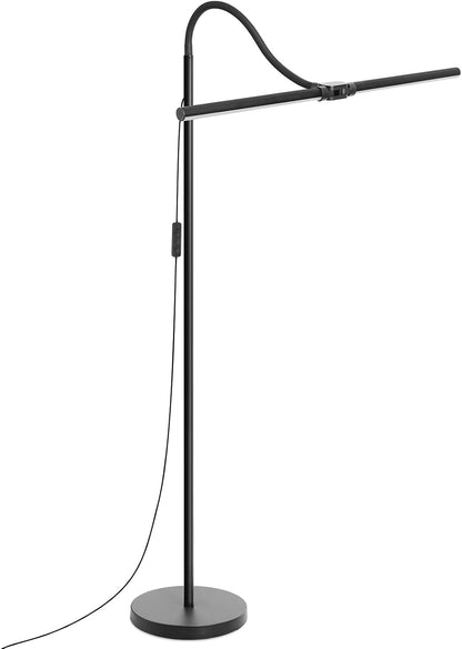 Lámpara de pie LED, lámpara de pie de lectura brillante de 18 W\/20...