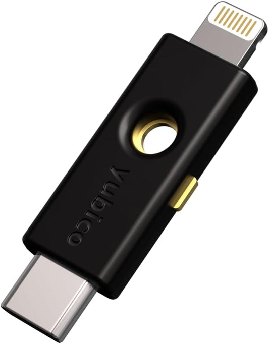 Yubico - YubiKey 5Ci - Clave de seguridad y contraseña de autentica...