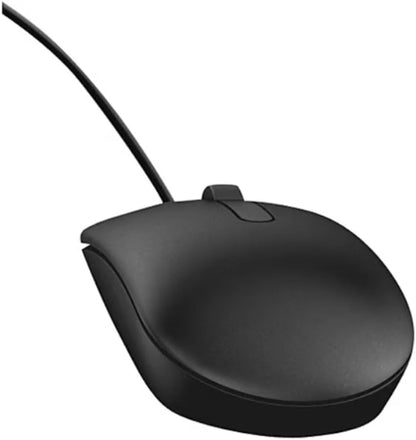 Dell Ratón con cable MS116, negro | Cable USB, cable de 6 pies, pes...
