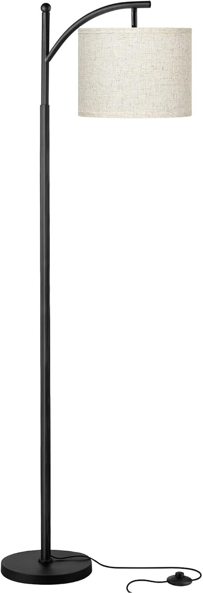 Lámpara de pie moderna Ambimall de 60" con pantalla beige, bombilla...