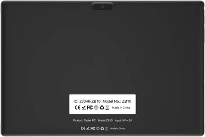 Tableta Android de 10 pulgadas con estuche Stylus Android 15 Tablet...