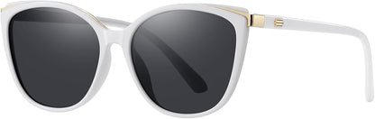 Colrea Gafas de Sol Modernas con Forma de Ojo de Gato para Mujer, E...