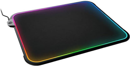 SteelSeries QcK Alfombrilla de Gaming para Mouse - Tela RGB Prism M...