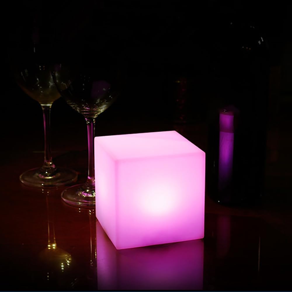 Mr.Go Lámpara de ambiente de luz nocturna LED regulable de 4 pulgad...