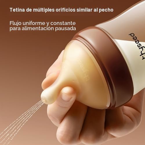Biberones anticólicos naturales Thyseed PPSU | Biberón de lactancia...
